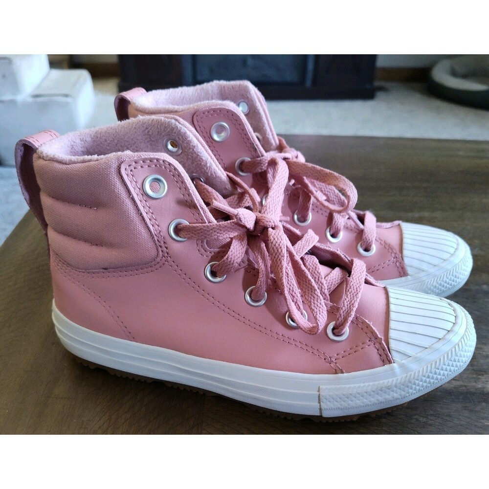 Converse Chuck Taylor All Star Berkshire Boot Counter Climate Youth Size 3 Pink